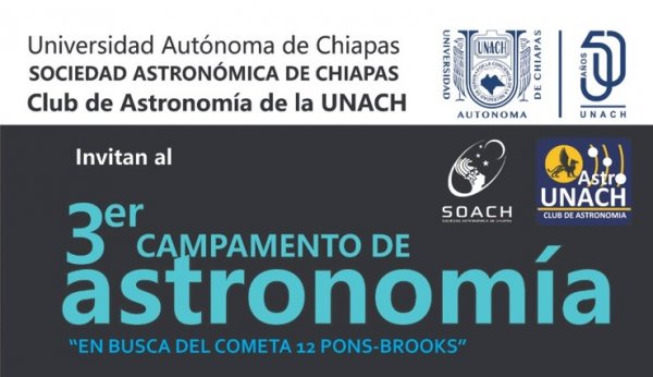 3er Campamento de Astronomía UNACH