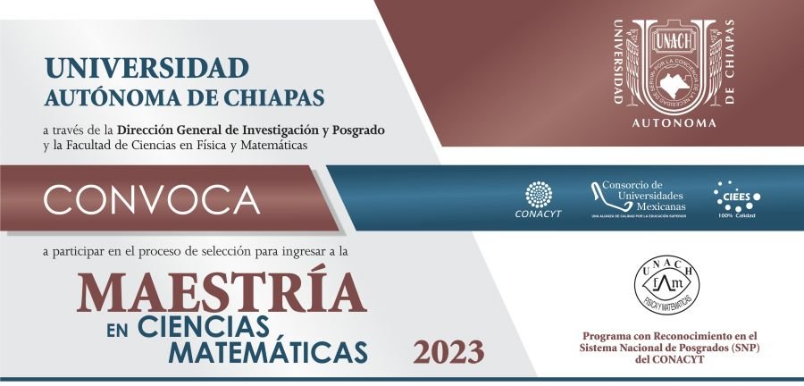 Maestría en Ciencias Matemáticas